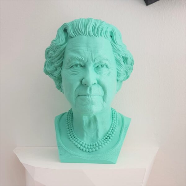 Complementi d'arredo: Scultura Regina Elisabetta 3D